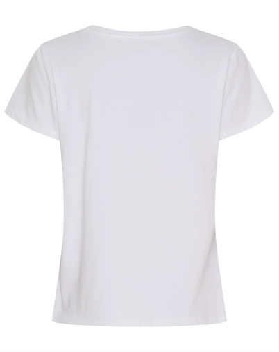 Marta Du Chateau - MDCHerdis T-shirt - White/Sky